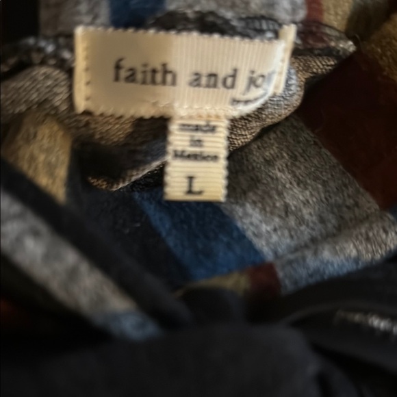 Faith and Joy Brown Tan Midi A-Line Skirt - Picture 2 of 4